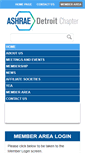 Mobile Screenshot of detroitashrae.org